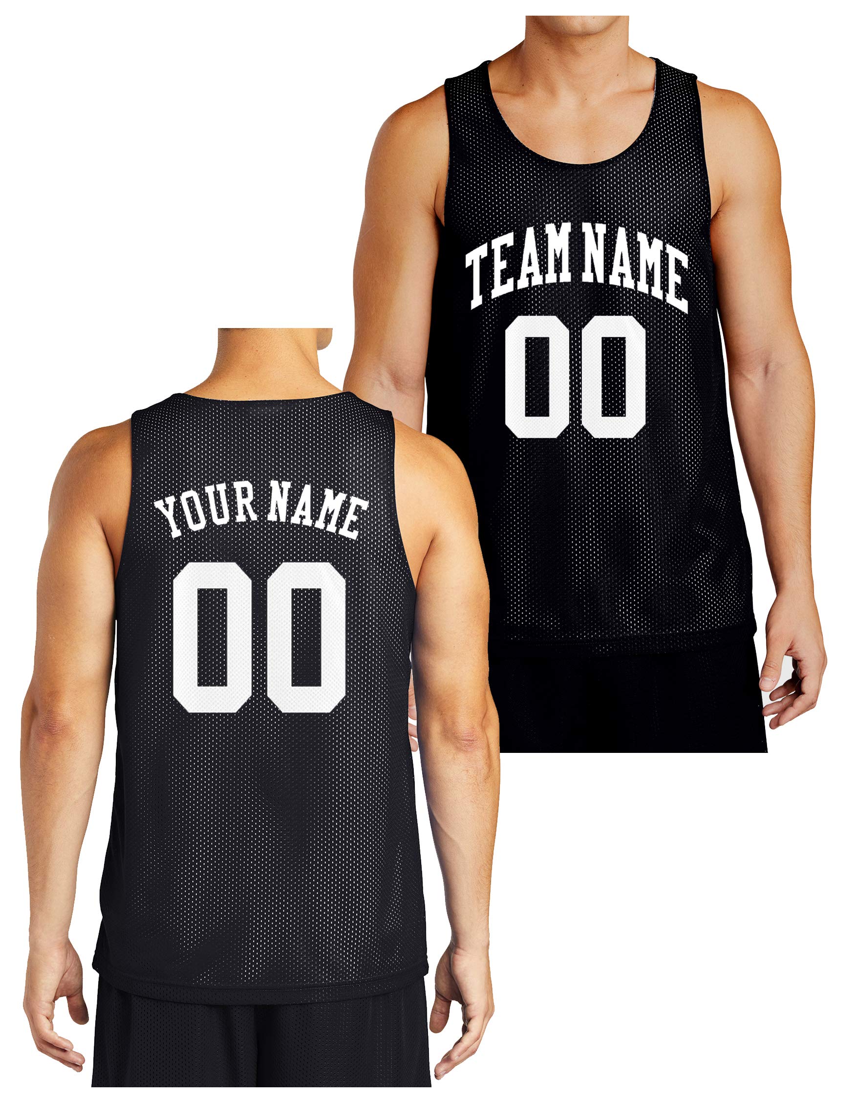 Custom Reversible Basketball Jersey - Front & Back Printing - Team Sports, Streetwear & Casual Wear