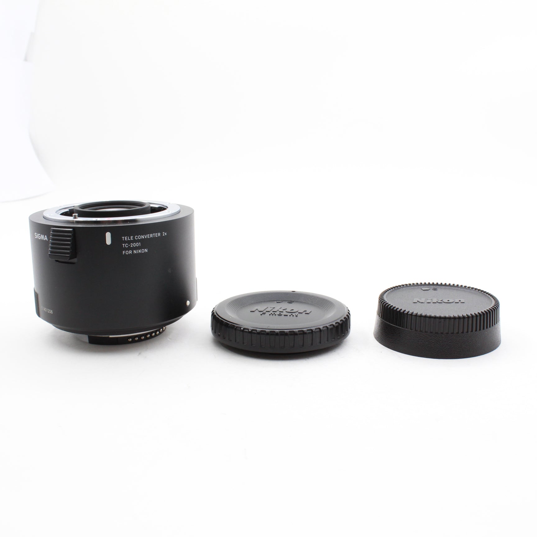 Used Sigma TC 2001 2x Teleconverter for Nikon F Mount - Compatible with DSLR & Mirrorless Cameras - Enhance Wildlife & Sports Photography