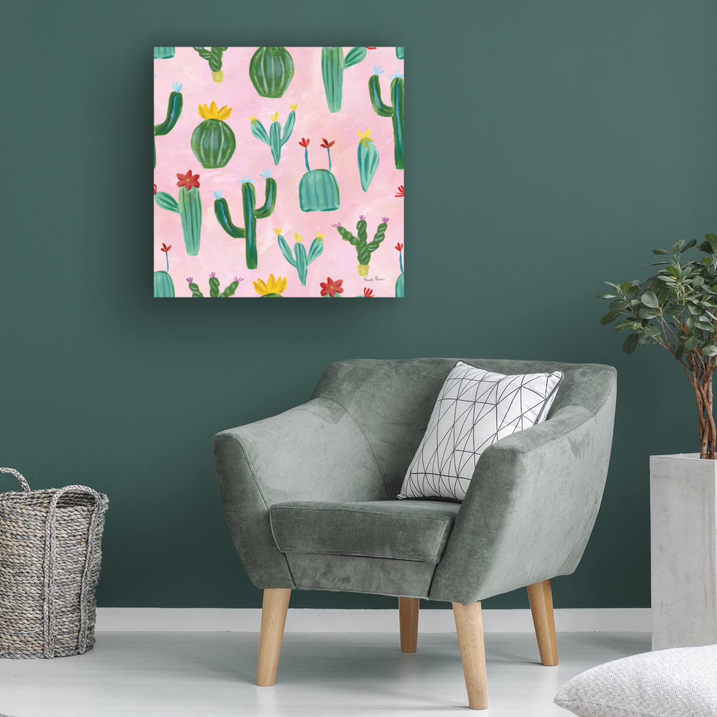 Sweet Dreams Bunny I Canvas Art Print by Becky Thorns - Premium Wall Decor for Nursery, Kids Room & Bedroom - Perfect Gift for Baby Showers & Birthdays