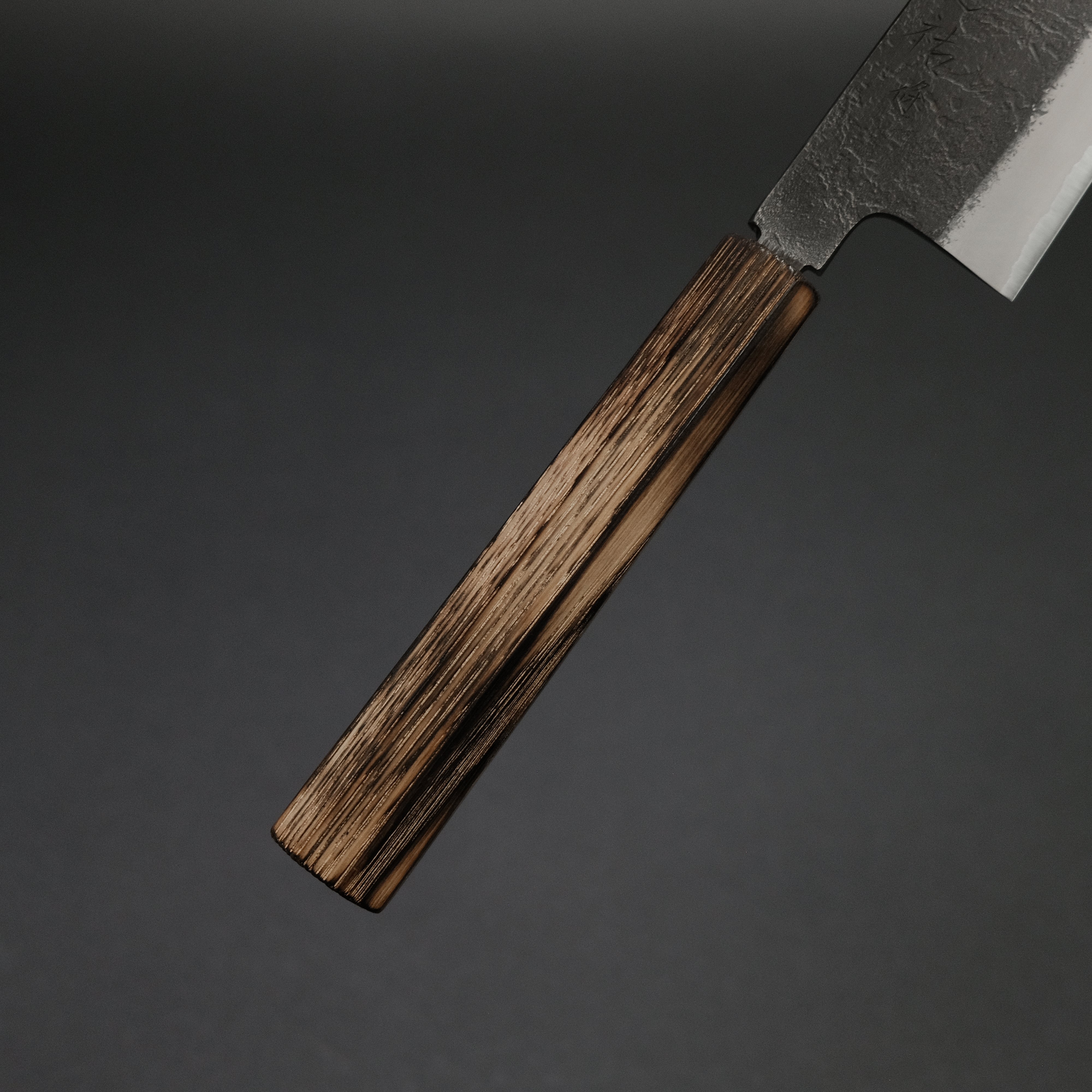 Premium Konosuke MB White #2 Nashiji Kurouchi Gyuto 240mm Japanese Chef Knife with Burnt Chestnut Handle - Perfect for Sushi, Meat Cutting & Professional Kitchen Use