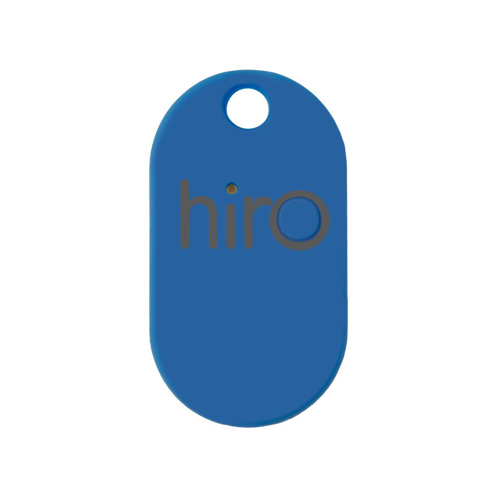 Hiro v2.0 Bluetooth Key Finder - Smart Tracker for Keys, Wallet & Phone | iOS & Android Compatible with GPS Location Tracking | Durable Rubber Matte Finish | Perfect for Travel, Home & Office Organization
