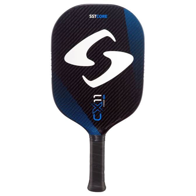 Gearbox CX11Q Quad Power Pickleball Paddle - Lightweight 8.5oz Blue Paddle for Competitive Play & Training - Perfect for Tournament Players & Recreational Pickleball Enthusiasts