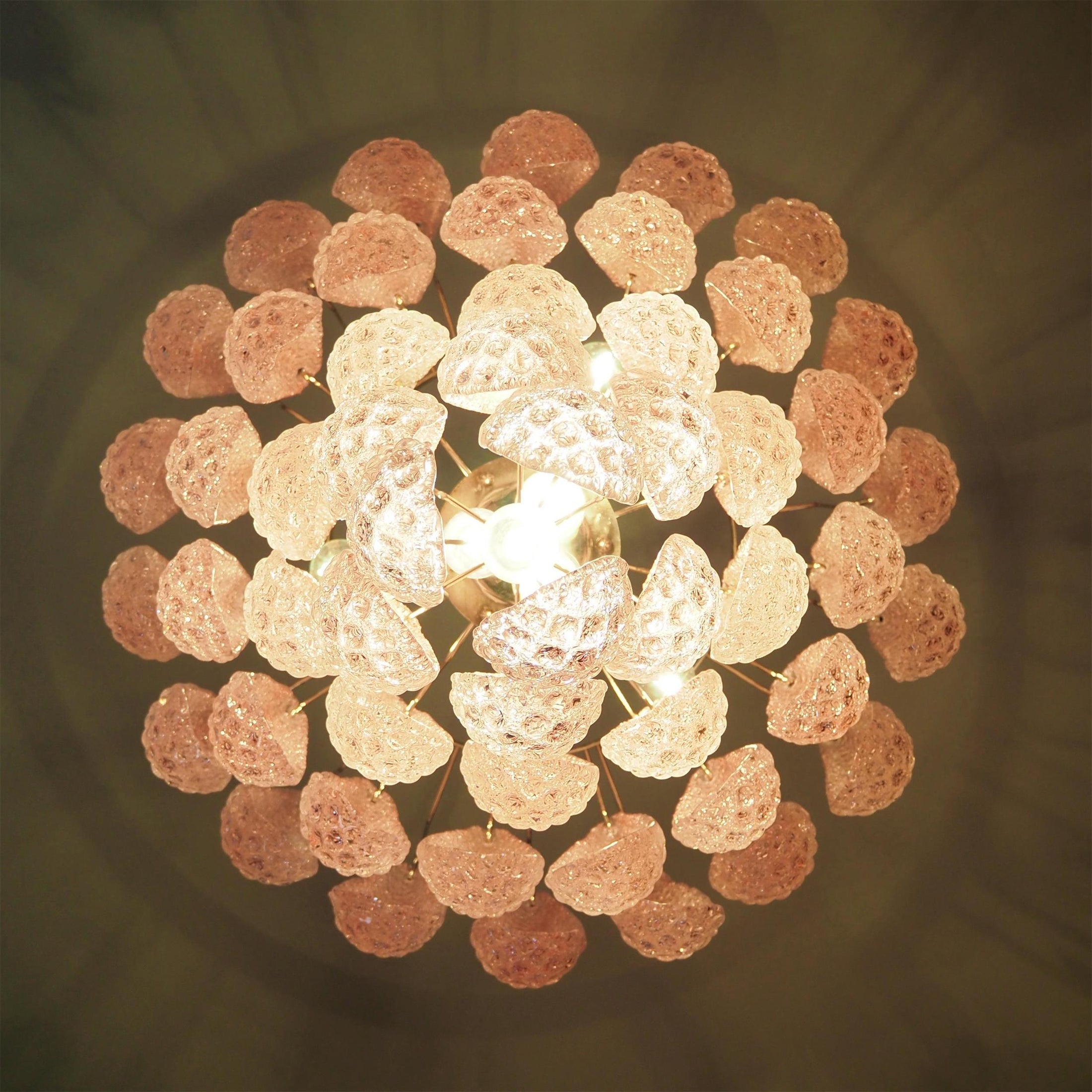 Murano Glass Water Drop Chandelier - Elegant Handcrafted Venetian Lighting for Dining Room, Bedroom & Entryway
