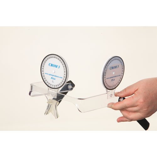 CROM 3 - Cervical Range of Motion Measurement Device for Neck Mobility Assessment | Physical Therapy & Chiropractic Tool