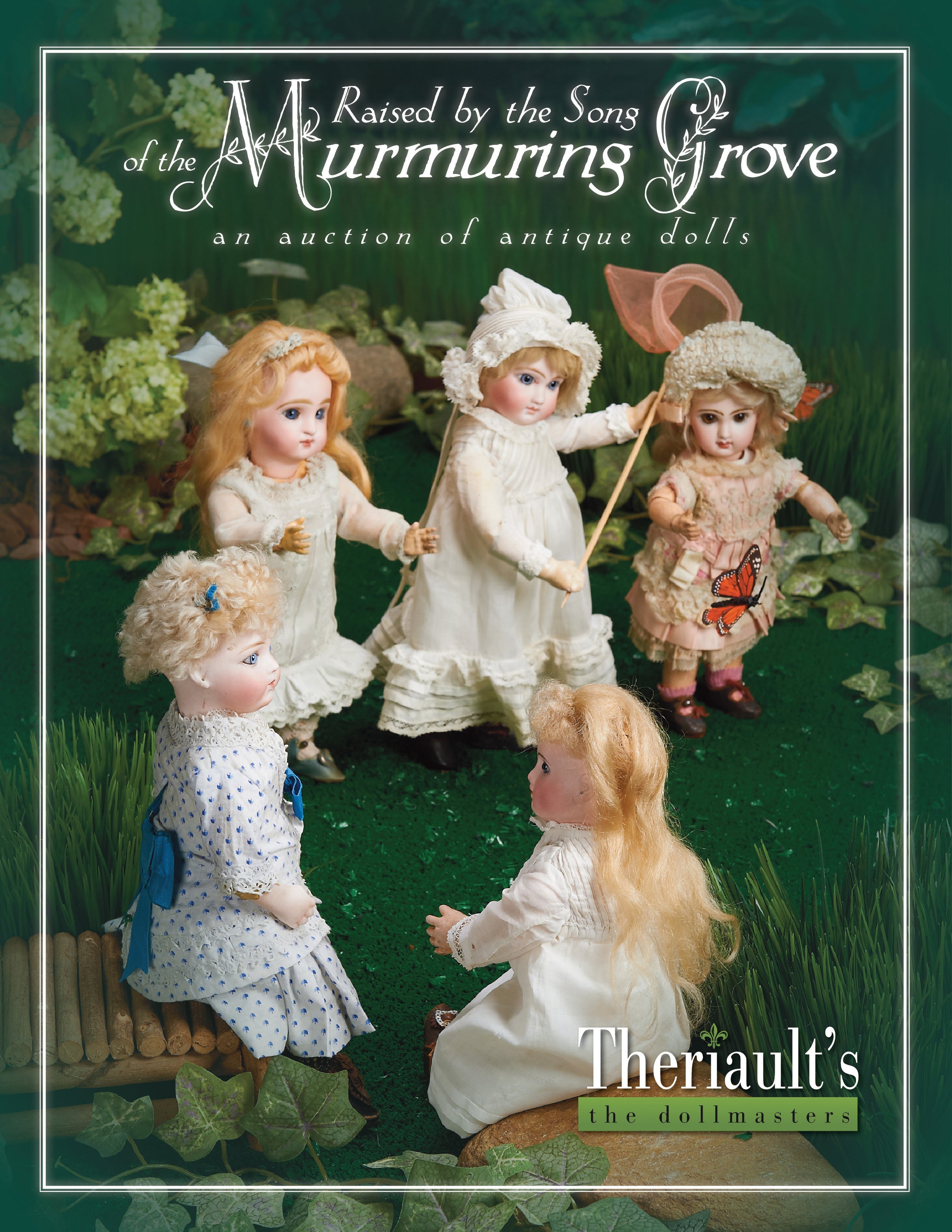 Raised By The Sons of The Murmuring Grove - Vintage Antique Dolls Collection for Auction | Perfect for Collectors, Home Decor & Victorian Era Displays