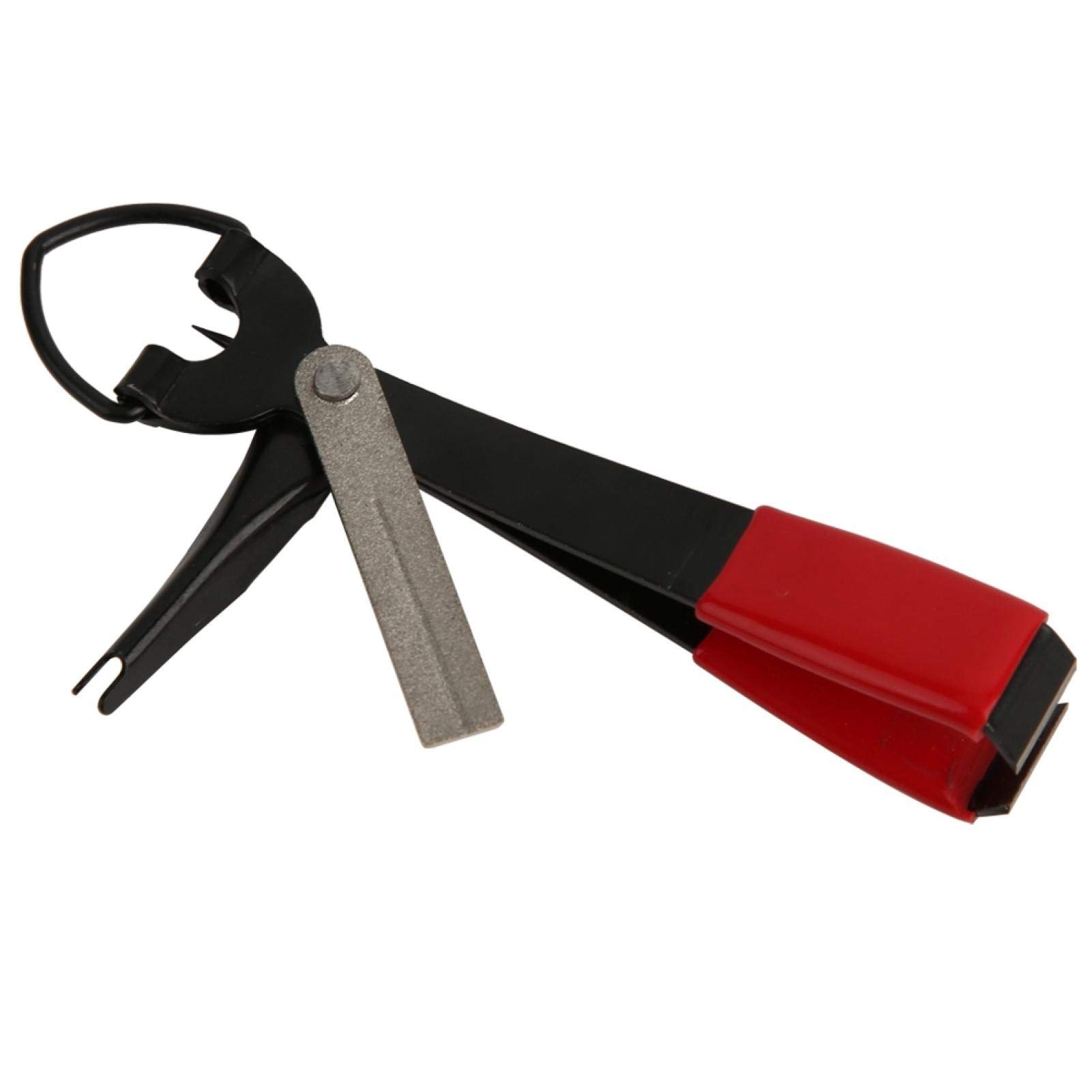OUKENS Fishing Line Cutter - Metal Fly Tying Wire Clipper & Quick Knot Tool for Saltwater and Freshwater Fishing | Essential Tackle Accessory for Fly Fishing, Bass, and Trout Anglers | Perfect for Knot Tying, Line Trimming, and Tackle Box Organization