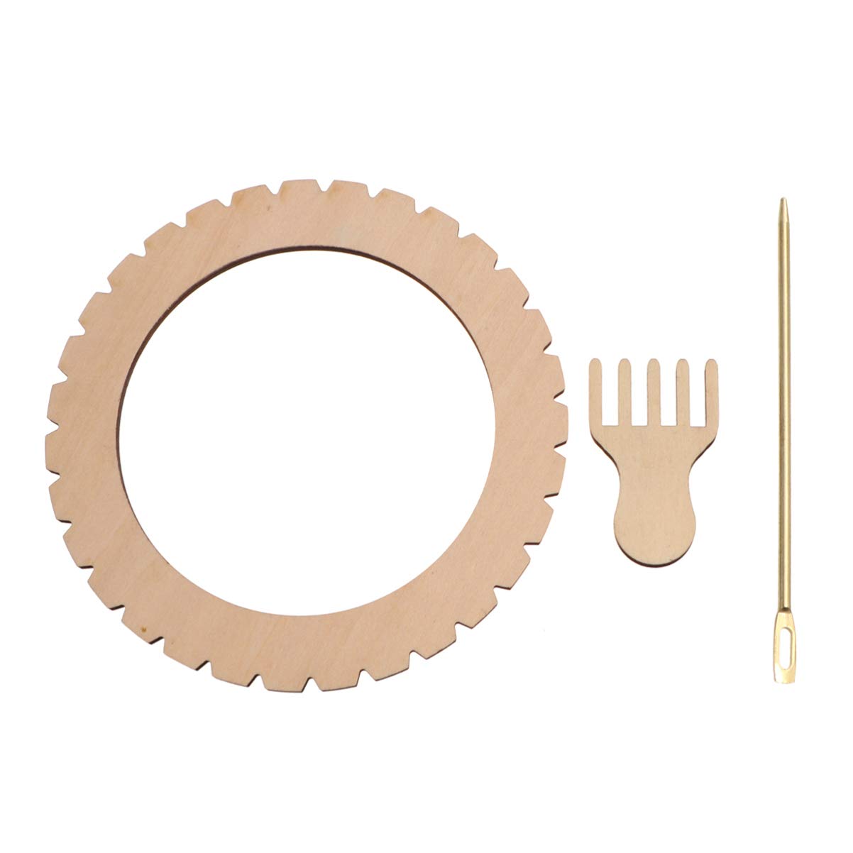 Premium Wooden Hair Comb with Wide Teeth - Natural Wooden Detangling Comb for Smooth & Tangle-Free Hair - Perfect for Daily Styling, Travel & Gentle Scalp Massage