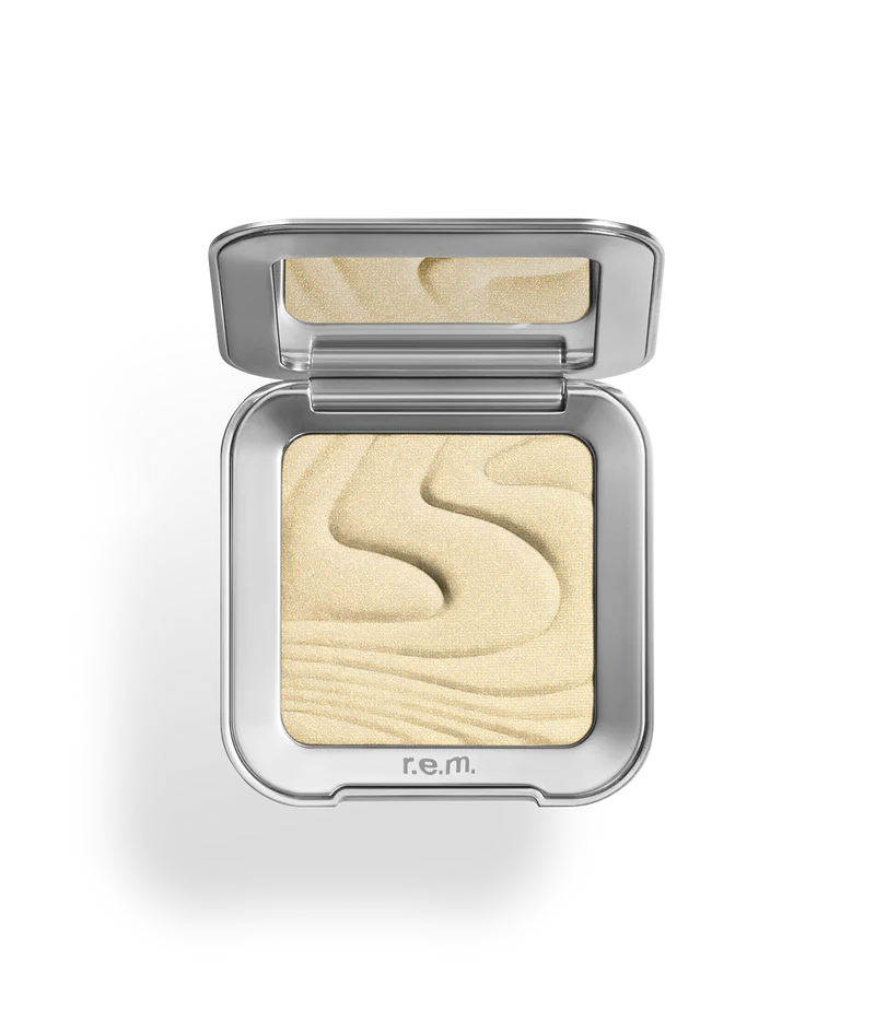 R.E.M. Beauty Interstellar Highlighter Topper - Luminous Face Glow for Cheekbones & Eyes | Perfect for Night Out & Photo Shoots