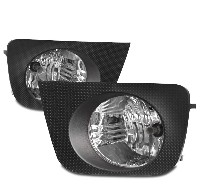 2006-2009 Toyota 4Runner Chrome Front Bumper Fog Lights - Durable Driving Lamps for Off-Road, Night Driving & Bad Weather Conditions