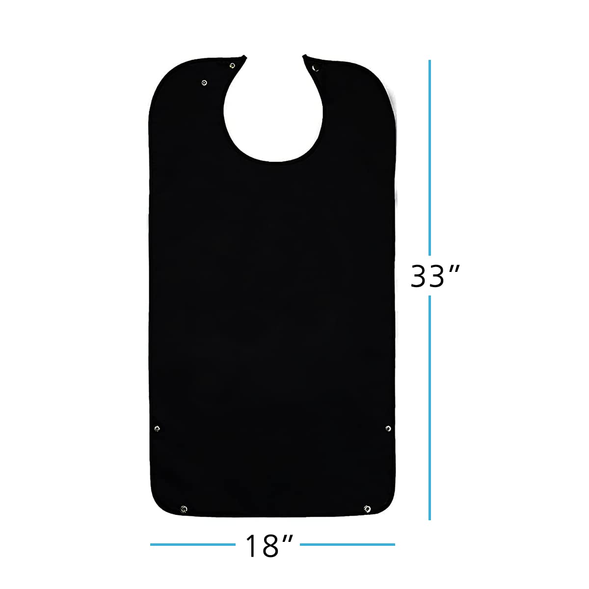 Funny Large Adult Bibs - Waterproof & Washable Clothing Protector for Men & Women | Great Gag Gift for Parties, Elderly Care & Messy Eaters