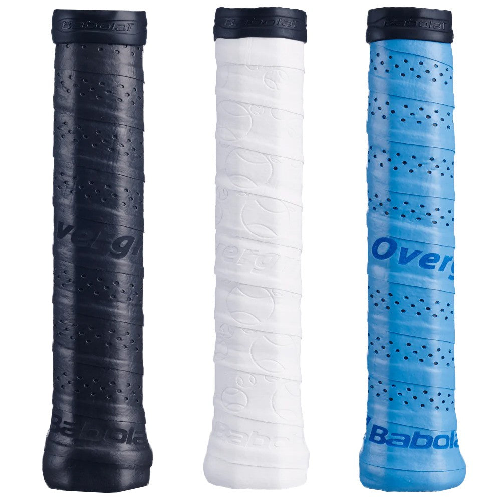 Babolat My Overgrip 3 Pack - Premium Tennis Racket Grip Tape for Enhanced Comfort & Sweat Absorption - Perfect for Tennis, Badminton & Racquetball Players