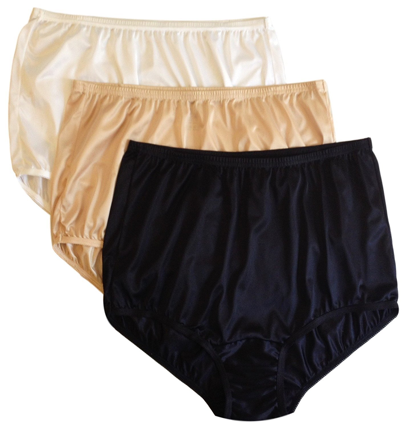Vanity Fair Women's Perfectly Yours Tailored Ravissant Brief Underwear (3 Pack) - Comfortable Everyday Wear for Work & Lounge