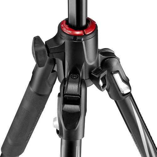 Manfrotto Befree GT XPRO Aluminum Travel Tripod with 496 Center Ball Head - Lightweight Compact Tripod for Photography & Videography - Perfect for Travel, Hiking, and Outdoor Adventures