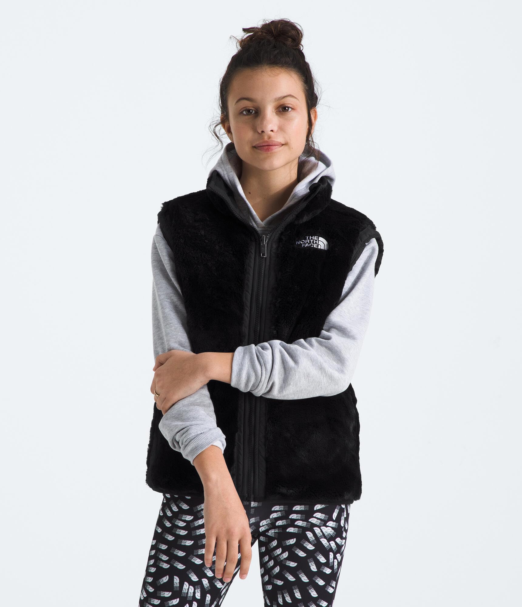 The North Face Girls' Reversible Shasta Vest - Lightweight Insulated Puffer Jacket for Outdoor Activities, Hiking & School