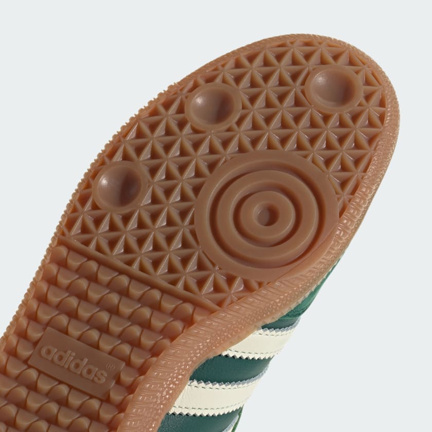 Adidas Originals Samba OG Sneakers - Classic Green White Gum Sole - Perfect for Casual Wear, Street Style & Everyday Comfort