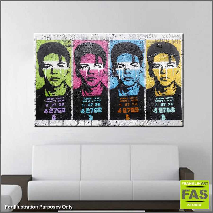 Urban Pop Adulterer Art Print - Modern Wall Decor for Living Room, Bedroom & Office - Unique Contemporary Artwork for Home & Office Spaces