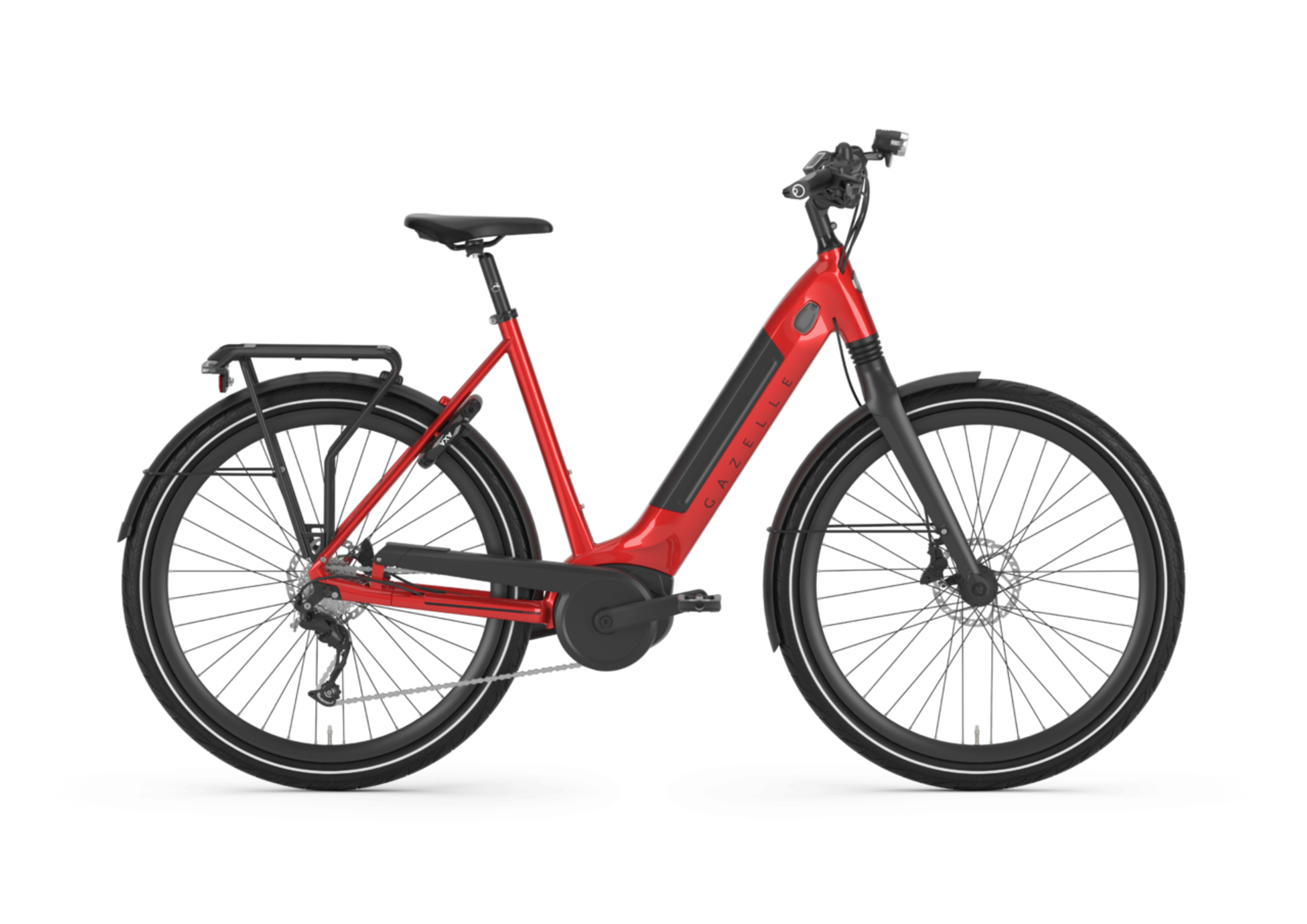Gazelle Ultimate T10 Electric Bike - 20MPH Speed, Bosch Motor, 20MPH Commuter eBike for Urban Riding & Adventure