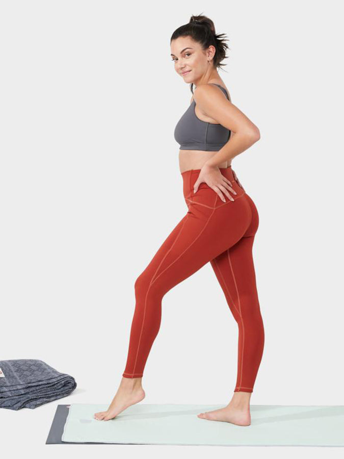 Manduka Presence High Waist Yoga Pants for Women - Soft & Breathable Workout Leggings - Perfect for Yoga, Pilates & Gym Training