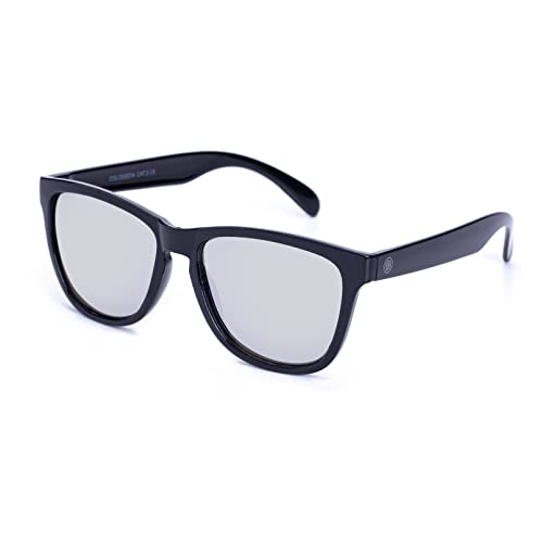C33 - Black/Silver Mirrored Lens