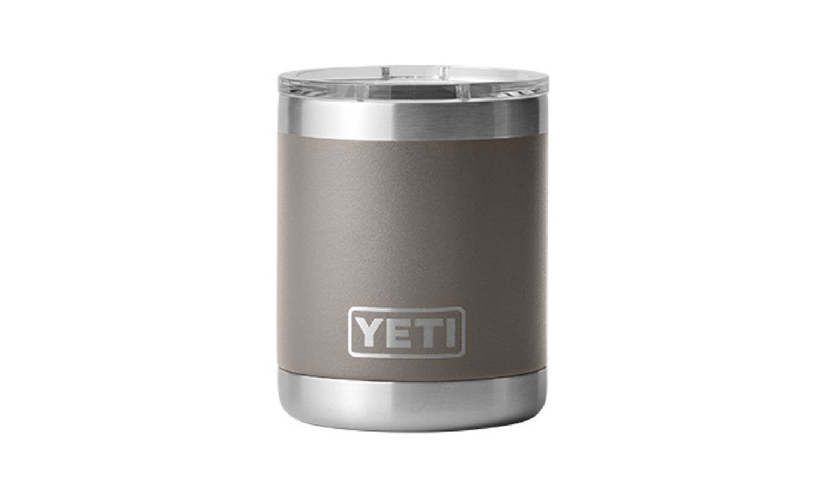 Yeti Rambler 10 Oz Lowball Tumbler - Insulated Stainless Steel Cup for Coffee, Tea & Cocktails - Perfect for Home, Office & Outdoor Use - Sharptail Taupe Color