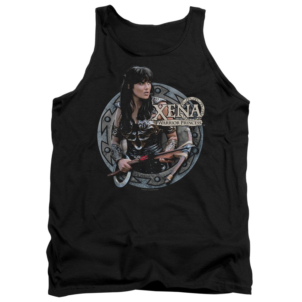 Xena The Warrior Unisex Tank Top for Men & Women - Comfortable Cotton Graphic Tee for Cosplay, Halloween, Comic Con & Casual Wear
