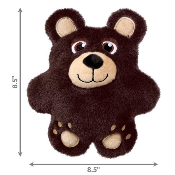 KONG Snuzzles Bear Dog Toy - Soft Plush Chew Toy for Small & Medium Dogs - Perfect for Cuddling, Playtime & Anxiety Relief - Durable & Machine Washable for Long-Lasting Fun