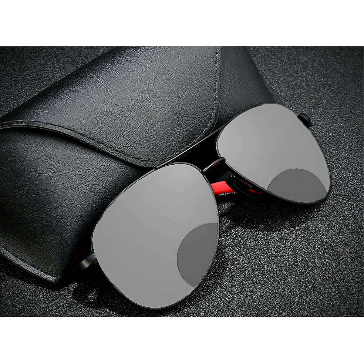 Melrose Fashion Photochromic Bifocal Reading Glasses for Women & Men - Transition Sunglasses for Presbyopia with Magnification - Perfect for Reading, Driving & Outdoor Activities