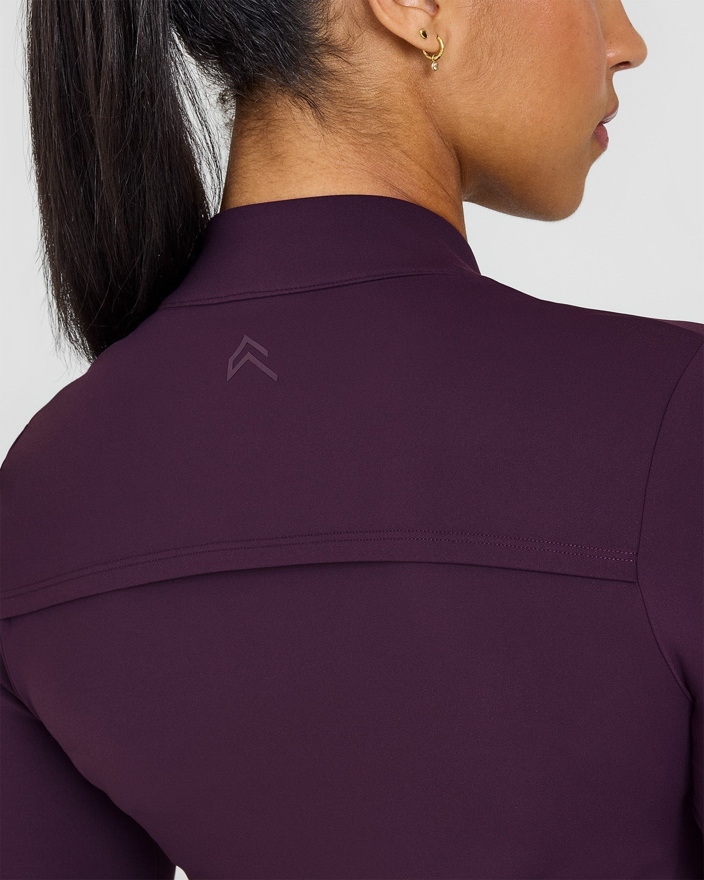 Unified Jacket in Blackberry Purple - Stylish Waterproof Windbreaker for Outdoor Activities, Hiking & Travel