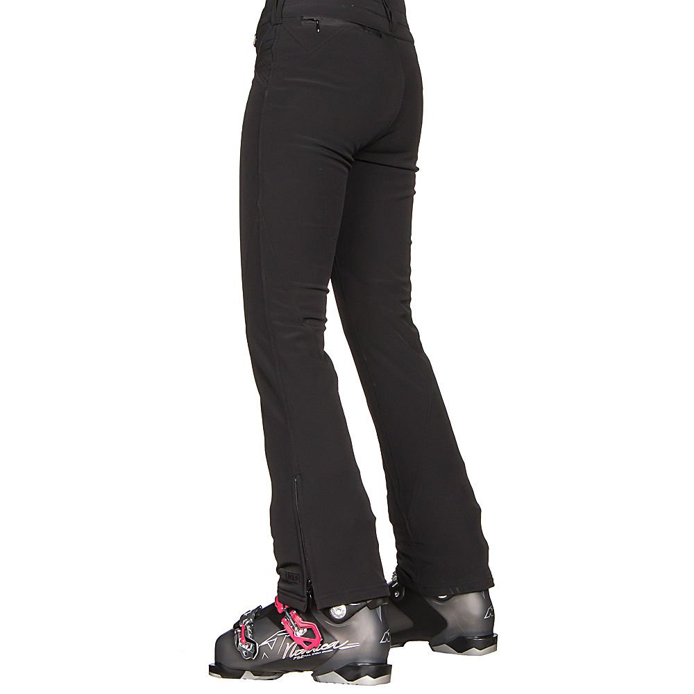 NILS Betty Softshell Ski Pants for Women - Waterproof, Windproof & Insulated Winter Snow Pants (Black) - Perfect for Skiing, Snowboarding & Outdoor Winter Activities