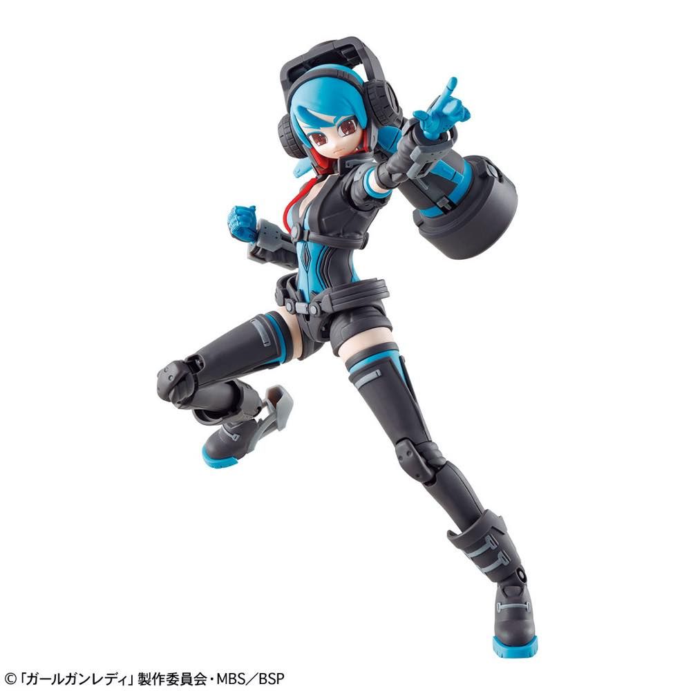 Bandai Girl Gun Lady Commander Alice Plastic Model Kit - Anime Figure Building Set for Collectors & Hobbyists - Perfect for Display, Gifts & DIY Projects