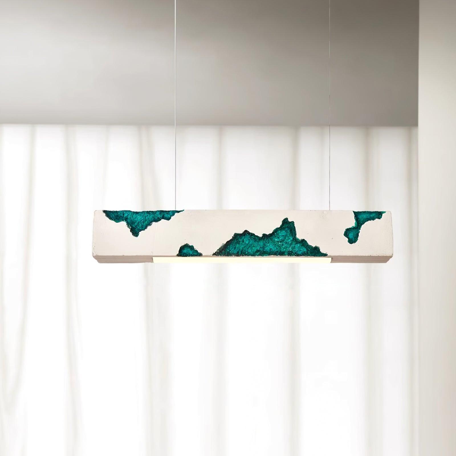Lunar Gleam Pendant Lamp - Modern Moon Phase Ceiling Light for Bedroom, Living Room & Dining Room - Boho Home Decor Lighting Fixture for Cozy Ambiance