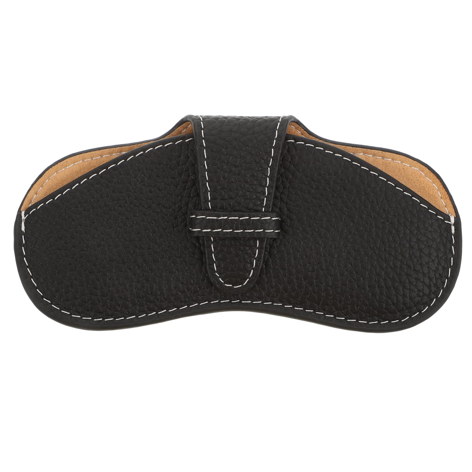 Premium Leather Glasses Case - Durable Eyeglass Holder & Spectacle Storage Container for Men & Women - Perfect for Travel, Office, and Home Use