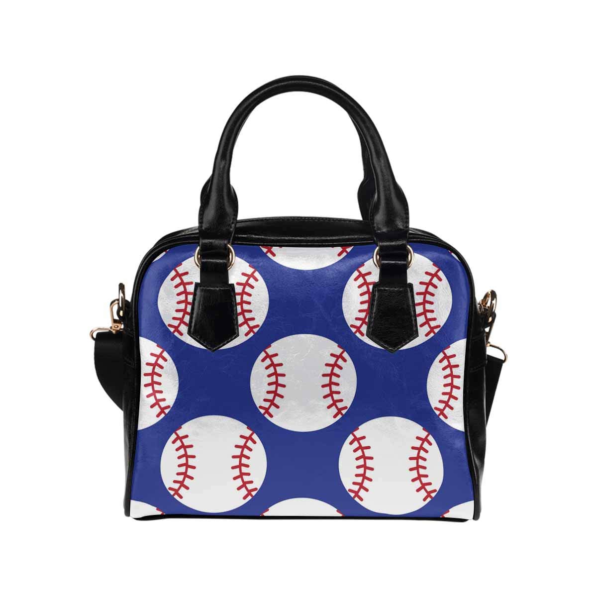 **Stylish PU Leather Baseball Crossbody Bag for Women & Girls - Trendy Shoulder Purse for Sports, Casual Outings & Everyday Use**