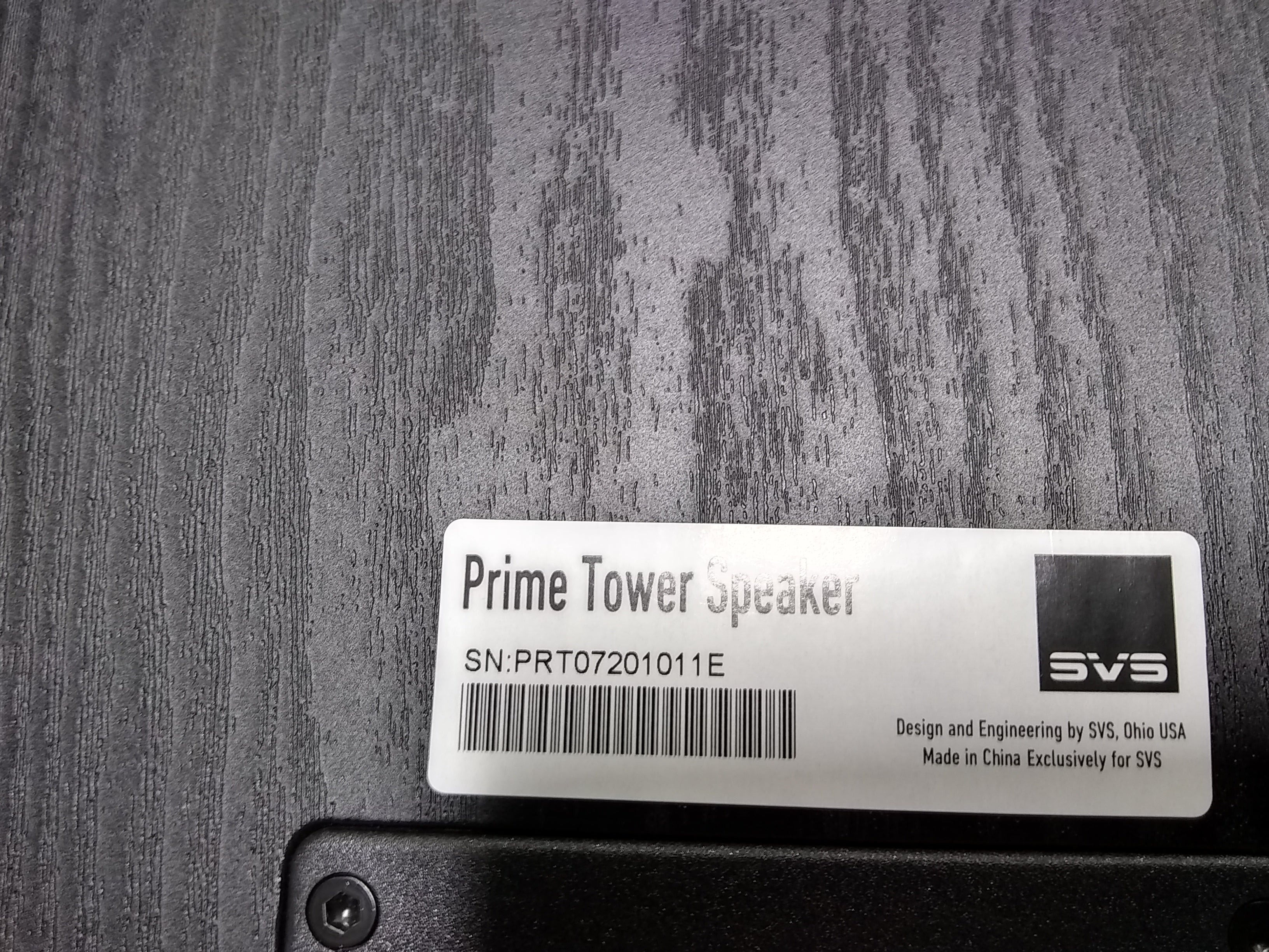 Prime Tower Black Ash Outlet 1011 - High-Quality Power Strip with Multiple Outlets for Home, Office, and Gaming Setup