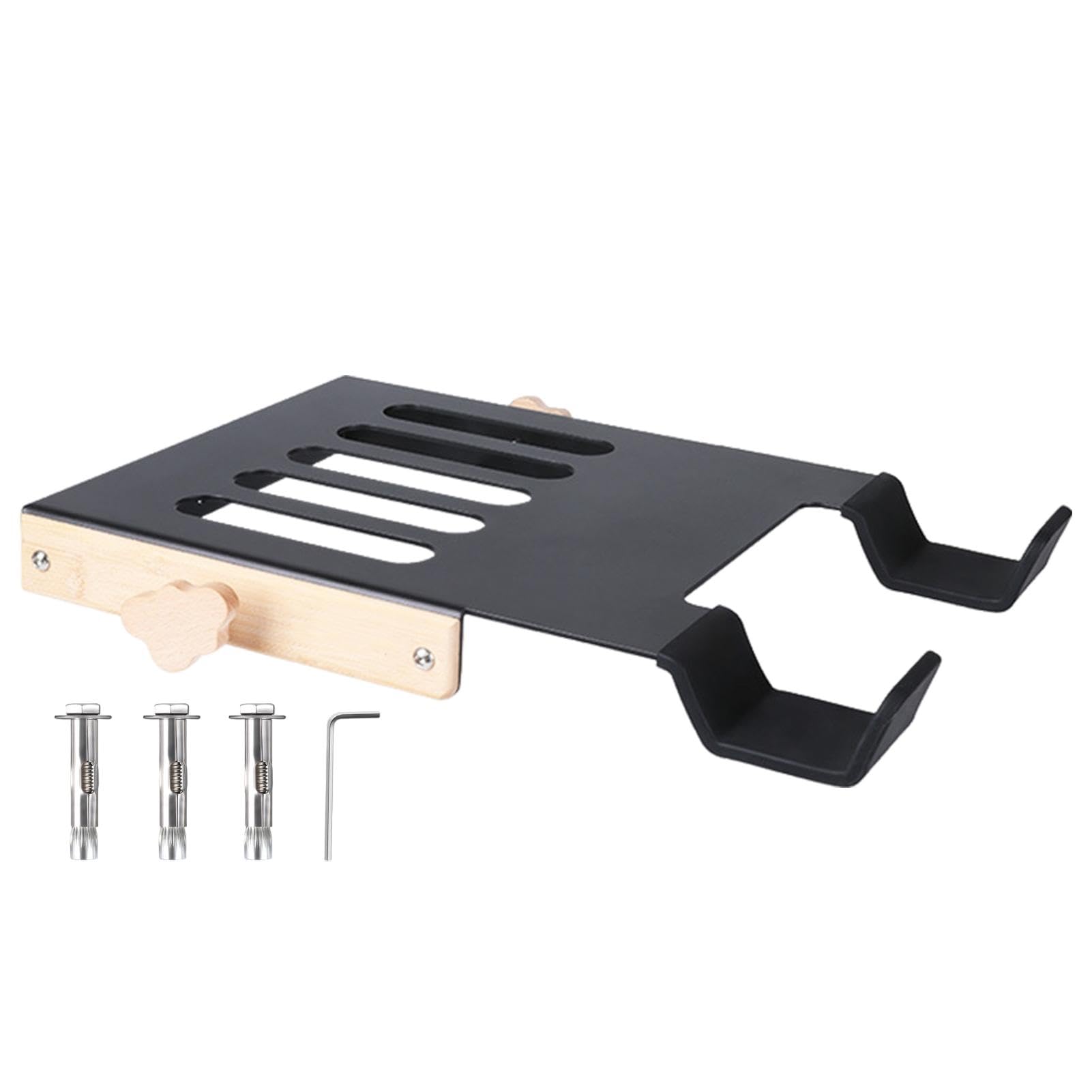 Wall Mount Bike Rack - Heavy Duty Bicycle Holder for Mountain & Road Bikes | Wall-Mounted Storage Solution with Mounting Hardware | Perfect for Garage, Living Room, Apartment & Small Spaces