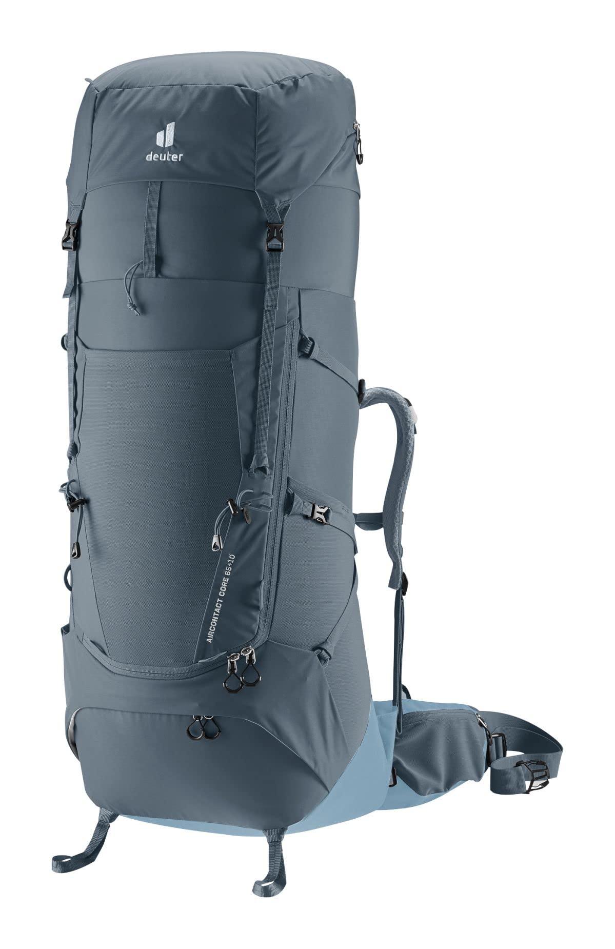 Deuter Aircontact Core 65+10L Hiking Backpack - Lightweight & Durable Travel Backpack for Outdoor Adventures, Camping & Trekking