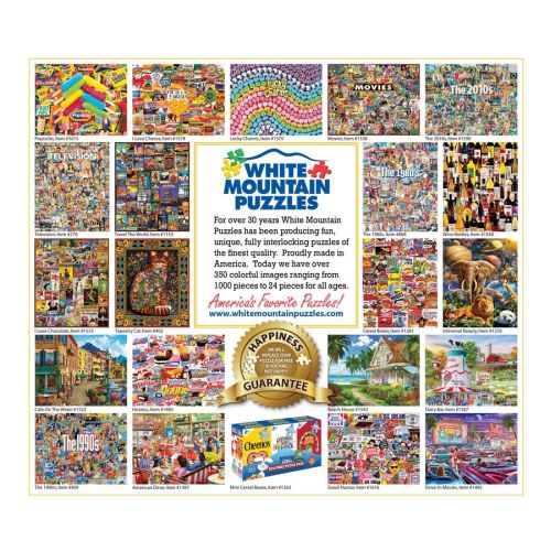 Cheerios Iconic Cereal Box 1000-Piece Jigsaw Puzzle - Fun Family Game Night Activity & Home Decor