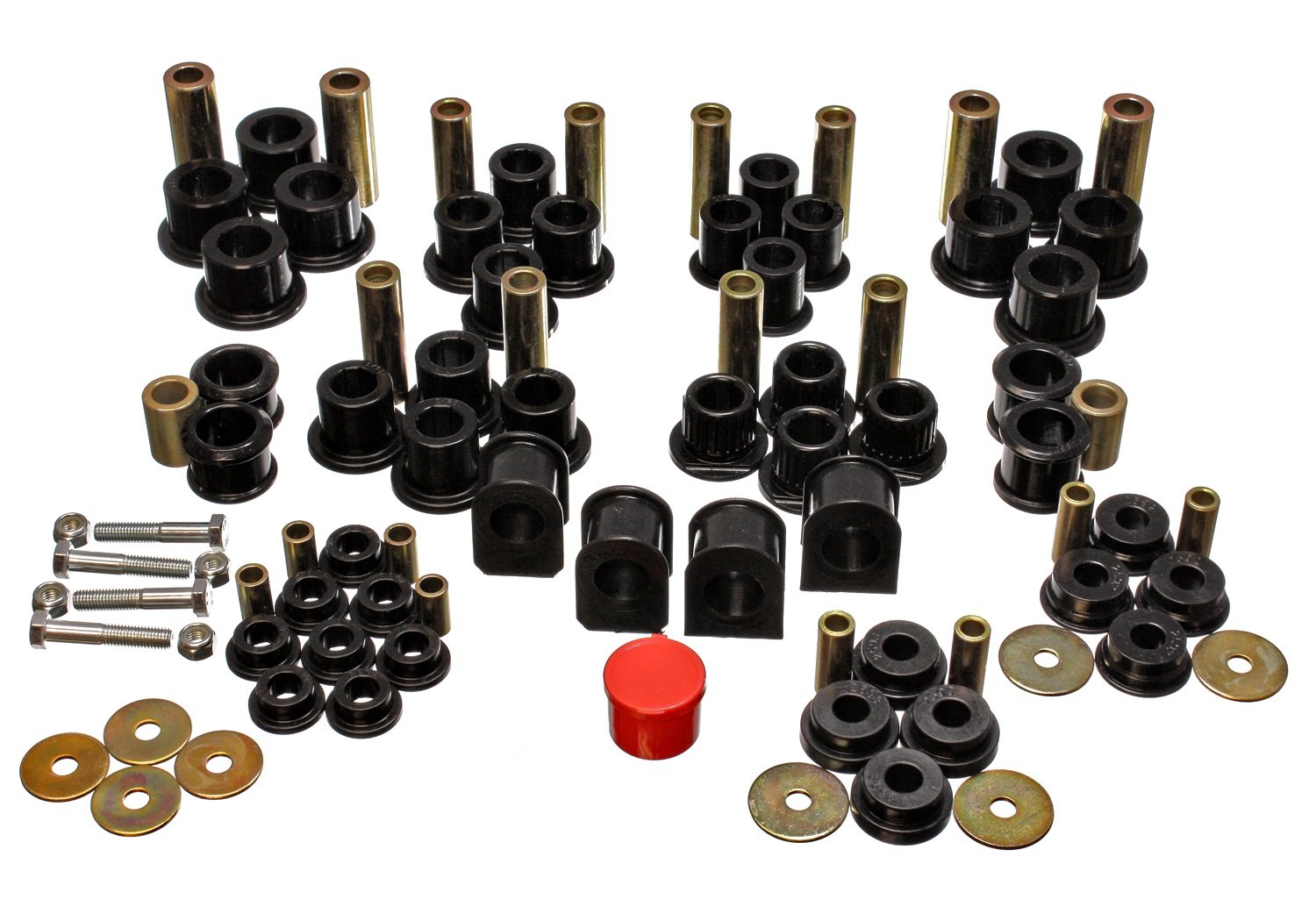 Energy Suspension 4.18124G Polyurethane Bushing Master Kit for 1999-2016 Ford F250 Super Duty 4WD - Improves Handling & Reduces Vibration for Off-Road & Towing