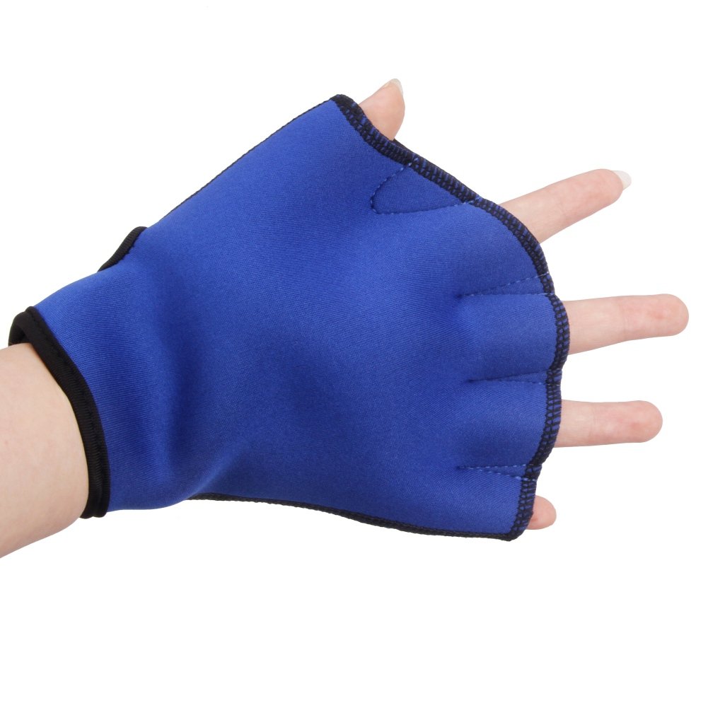 MioCloth Swim Gloves - Water Resistance Webbed Training Gloves for Aquatic Fitness & Swim Workouts | Ideal for Pool Training, Water Aerobics & Open Water Swimming