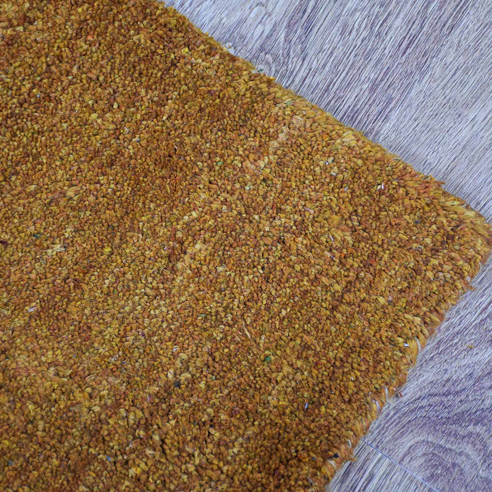 Handmade Quilted Hand Knotted Rug - Soft & Durable Non-Slip Area Rug for Living Room, Bedroom, Nursery - Perfect for Home Decor & Cozy Floor Comfort