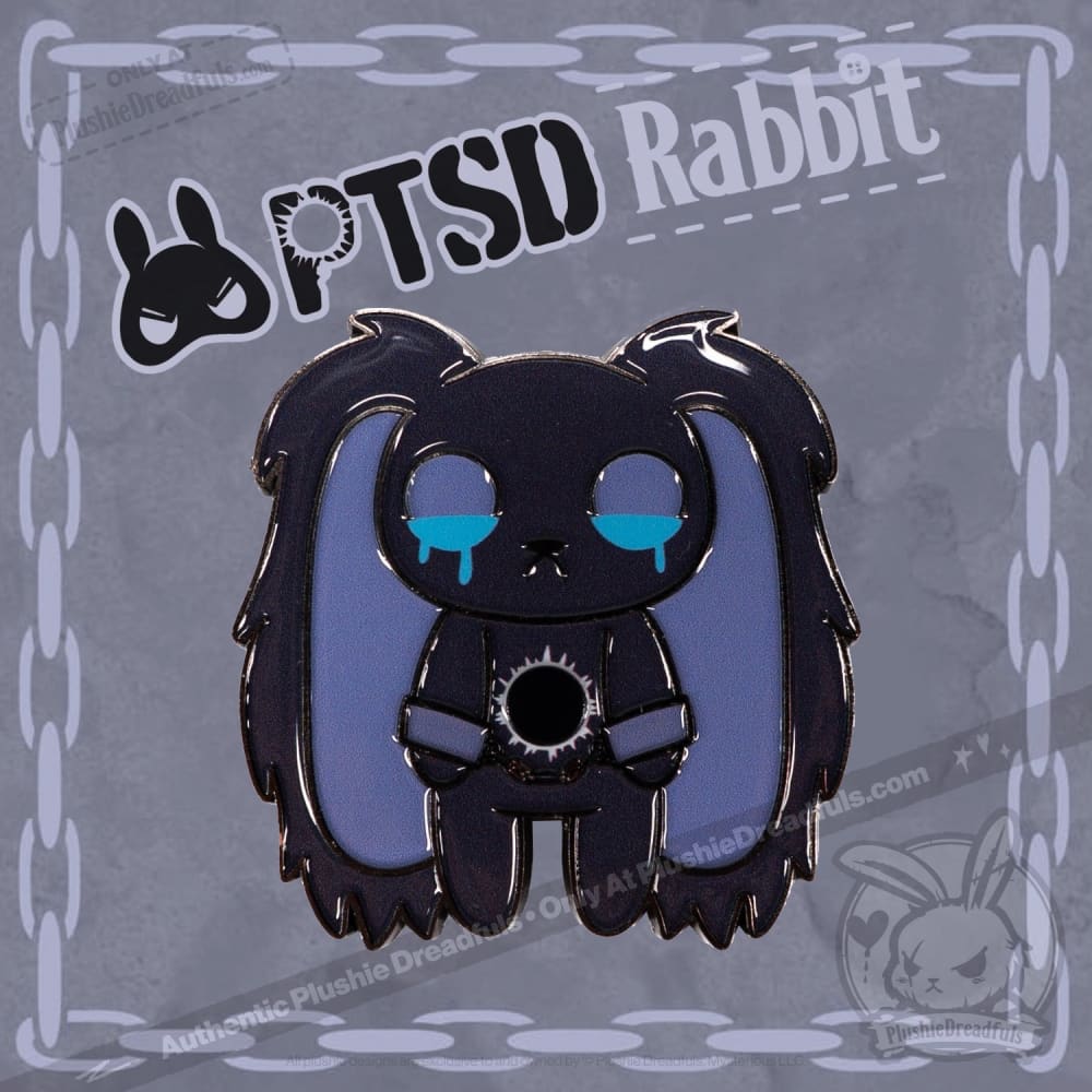 Plushie Dreadfuls 2-Inch Enamel Pin - Cute Kawaii Collectible for Backpacks, Jackets & Accessories