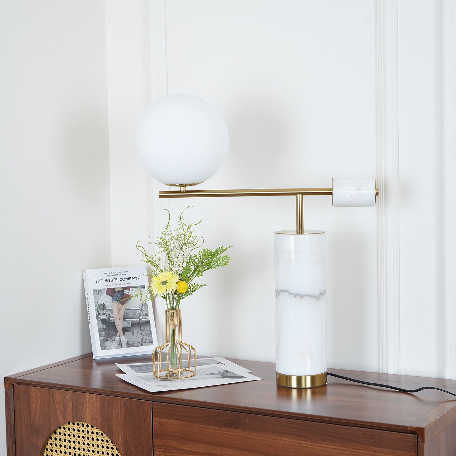 Lexi Table Lamp - Modern LED Desk Lamp with Adjustable Brightness & Color Temperature for Home Office, Bedroom, and Study Room - Perfect for Reading, Working, and Relaxing
