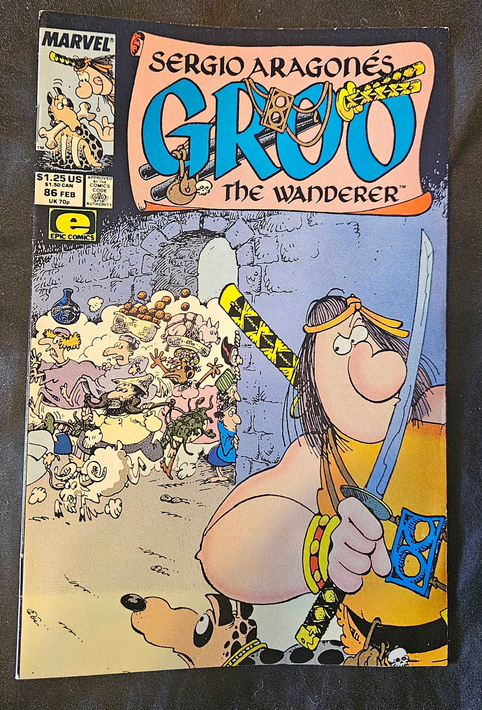 Groo the Wanderer #86 - Epic Comics February 1992 Issue | The Way of the Wanderer Storyline | Vintage Comic Book Collectible for Marvel & Dark Horse Fans