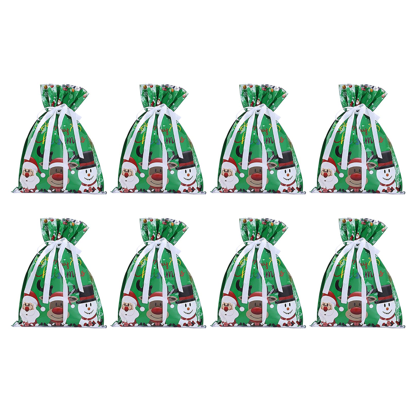 Homlpope 3#GM Christmas Gift Drawstring Bag - for Party Favors & Gifts