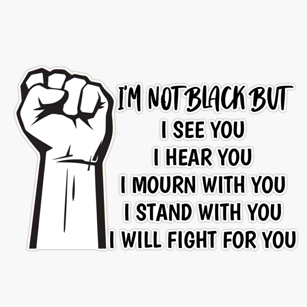 Black Lives Matter Vinyl Magnet - 5