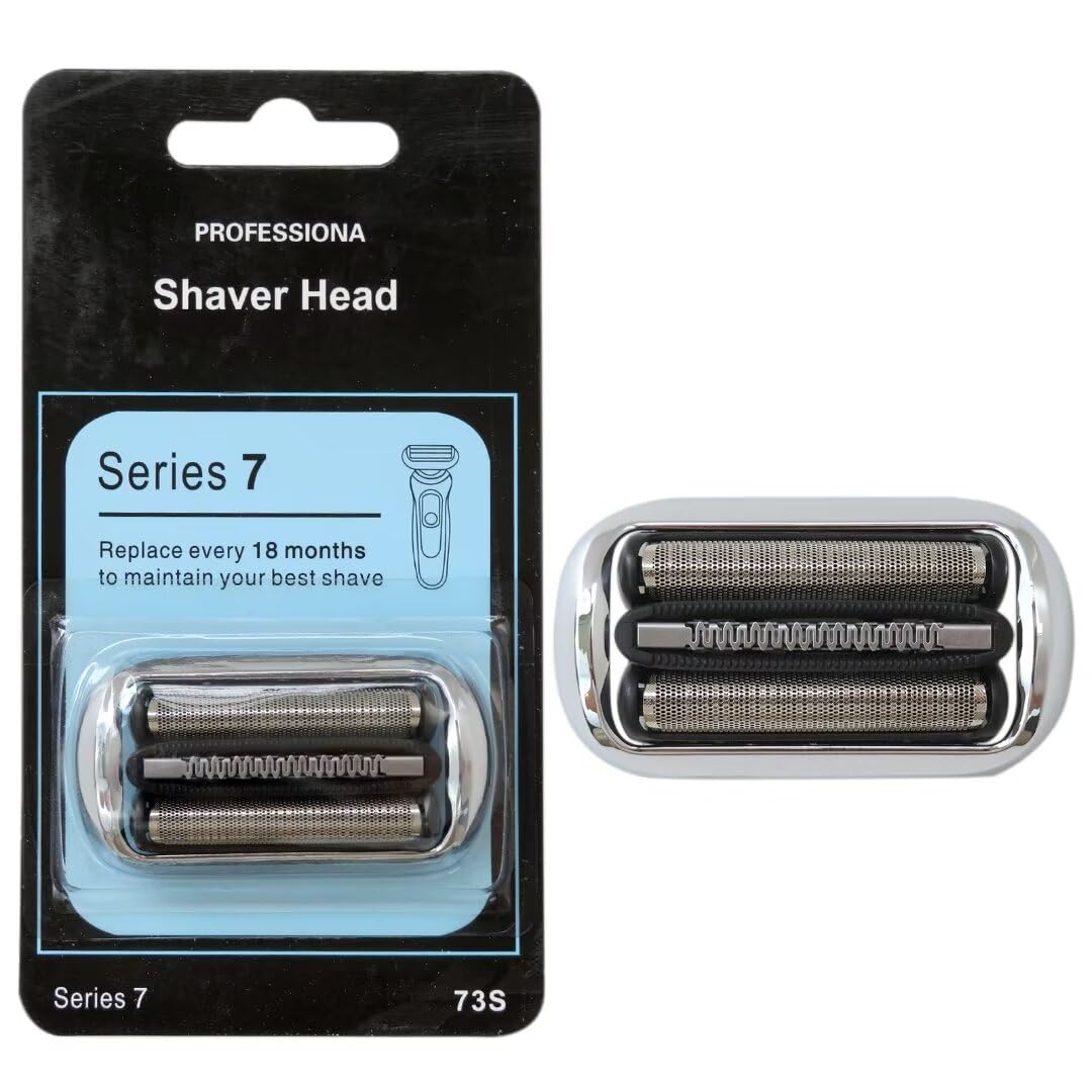 Braun Series 5/6 Replacement Shaver Heads (73S 7020s, 7025s, 7085cc, 7027cs) - Compatible with All New Generation Braun Series 5 & 6 Electric Shavers - Perfect for Home, Travel & Daily Grooming