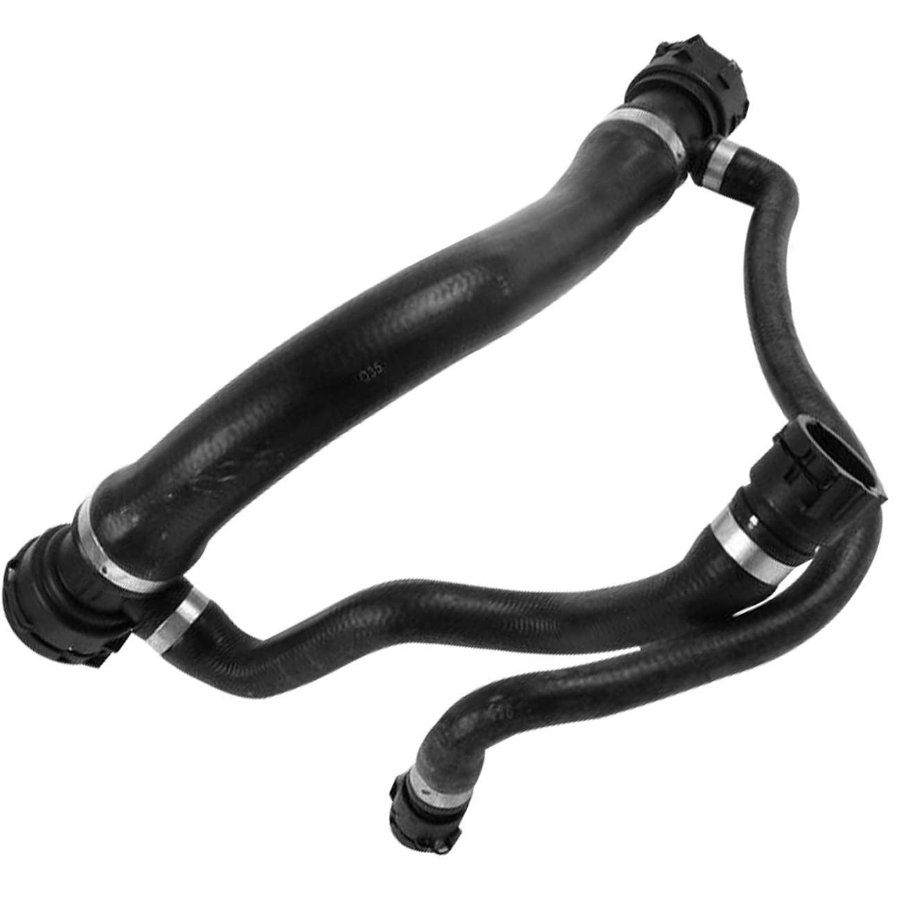 KT 17127526954 Radiator Upper Engine Coolant Hose - 1PC Replacement Part for Car Cooling System - Perfect for Engine Overheating Prevention & Maintenance