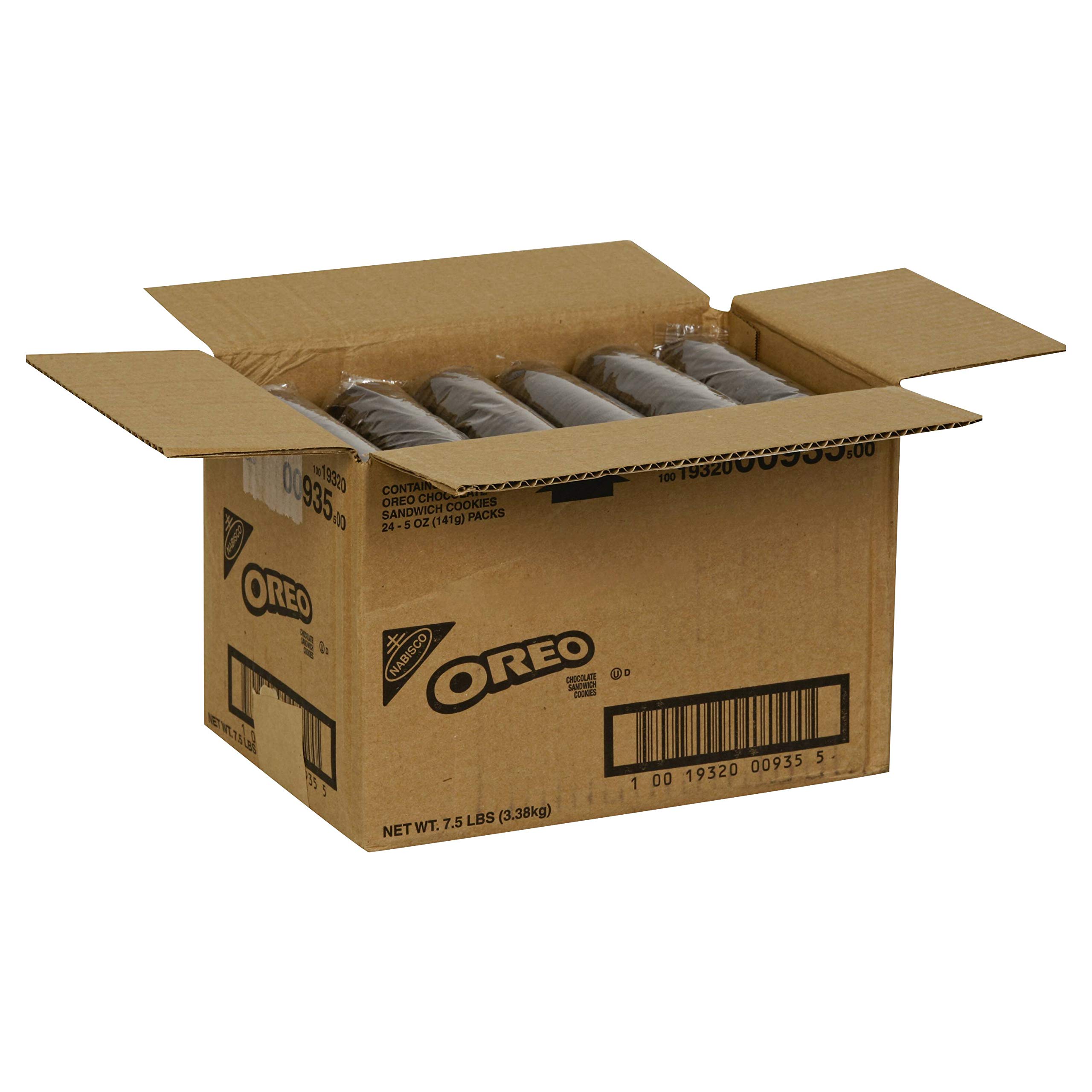 Oreo Cookies Sleeve Pack - 24 Count Case (5 oz Each) | Perfect for Snacking, Parties & Lunchboxes