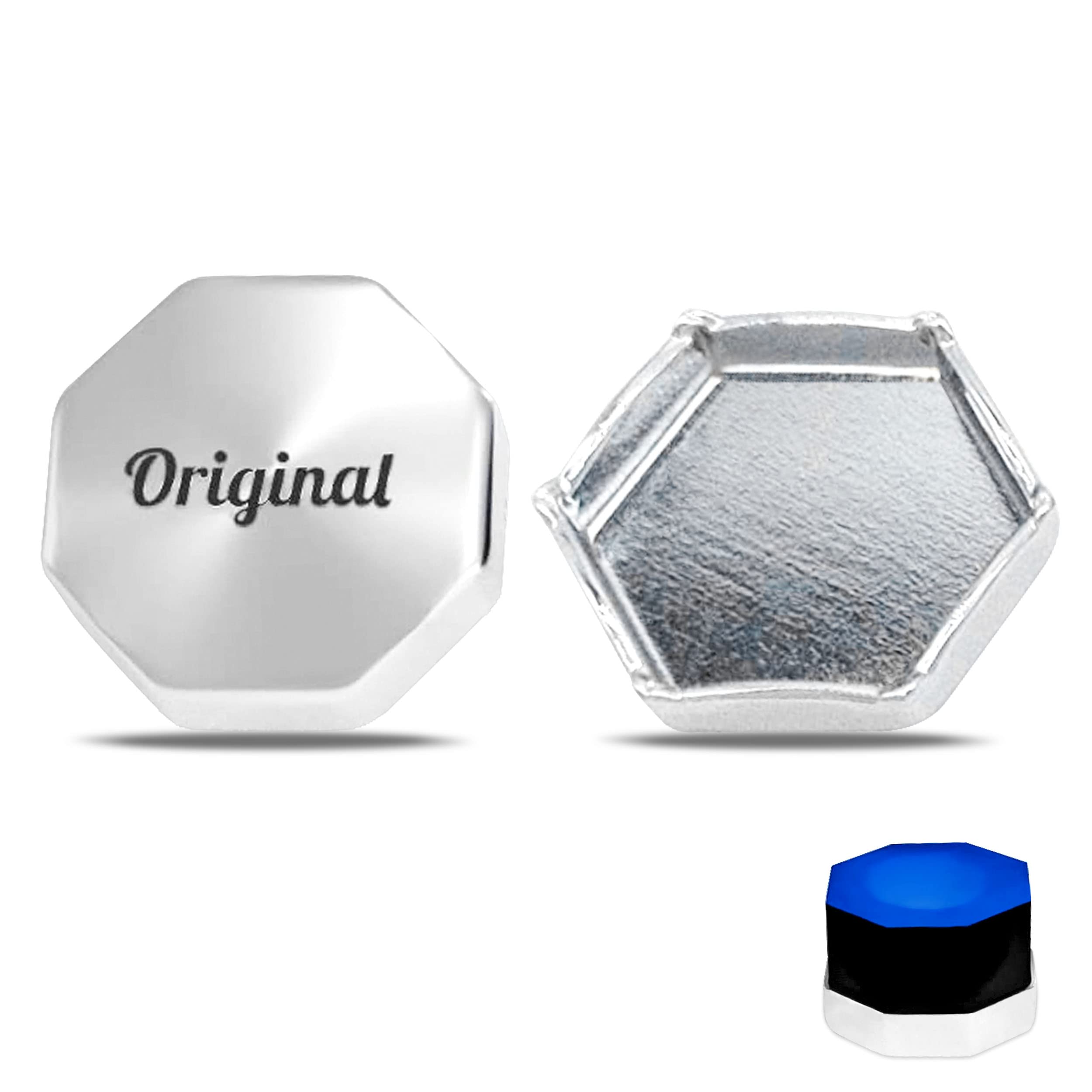 Original Chrome Chalk Holder - Premium Metal Chalk Grip for Artists, Teachers & Gym Enthusiasts | Perfect for Rock Climbing, Weightlifting & Classroom Use
