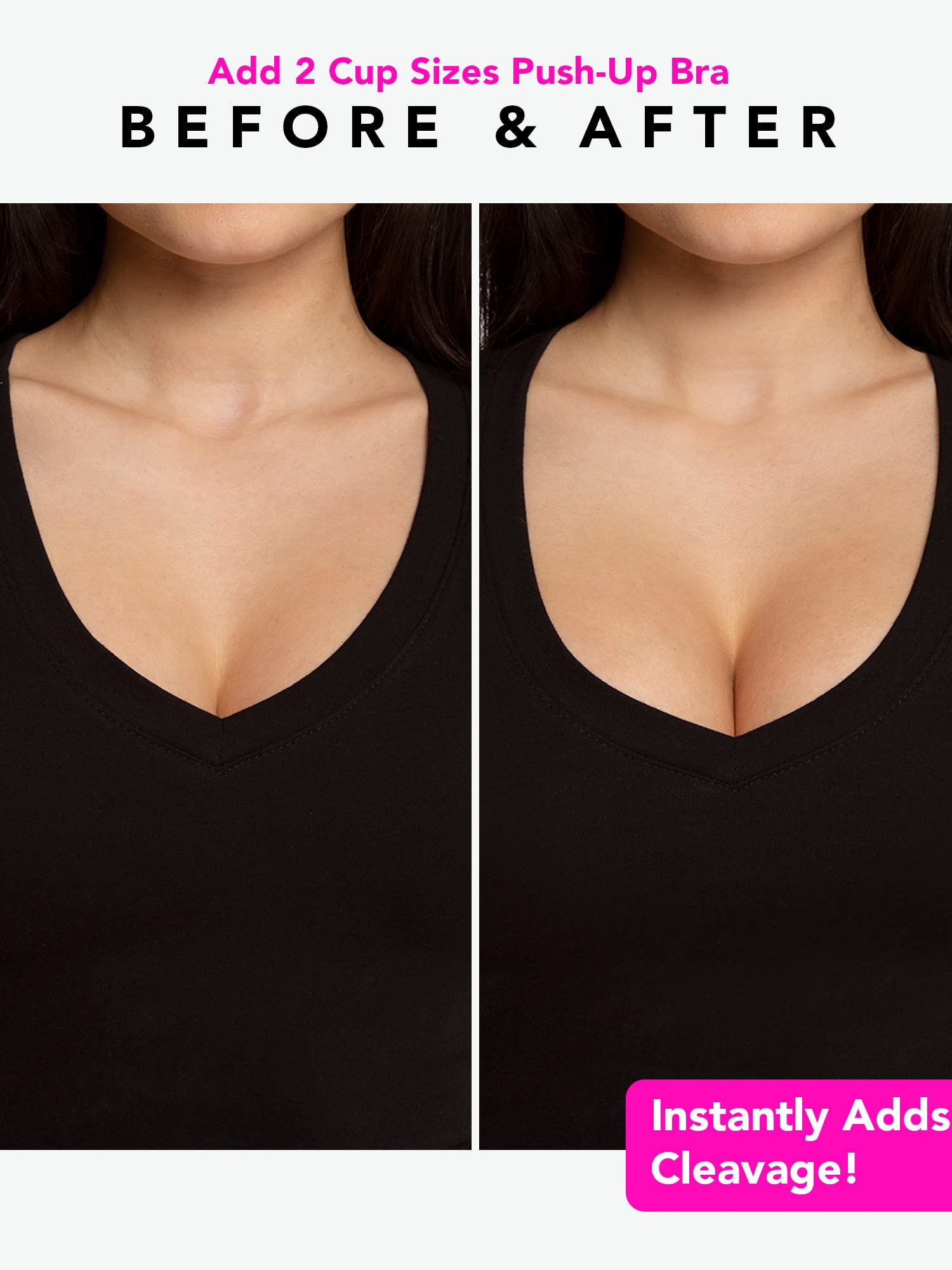 Smart & Sexy Women's Maximum Cleavage Underwire Push Up Bra - Comfortable Lace & Mesh Design for Enhanced Shape (Single & 2-Pack Options) | Perfect for Date Nights, Special Occasions & Everyday Confidence Boost